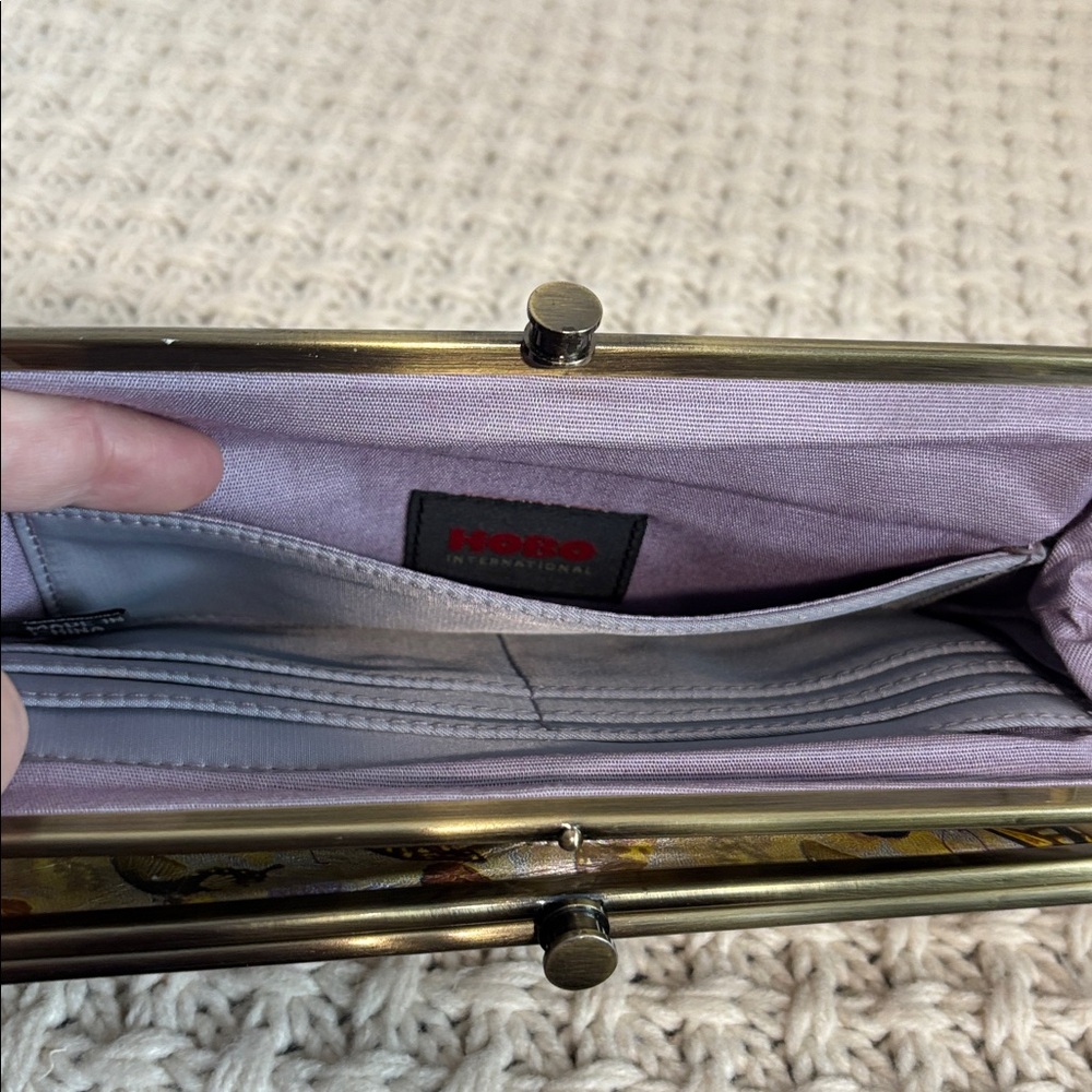 EUC HOBO Lauren Clutch, Butterflies - Picture 12 of 14